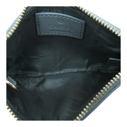 Dusty Blue Trim Key Pouch
