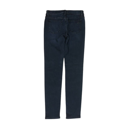 Blue Solid Skinny Jeans