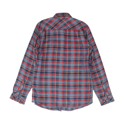 Multi Plaid Flannel Button Down