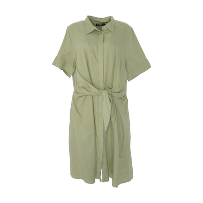 Khaki Midi Dress