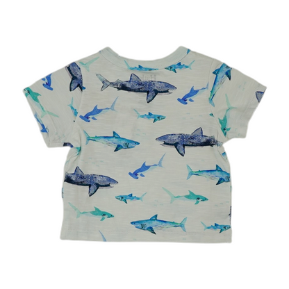 White Print T-Shirt