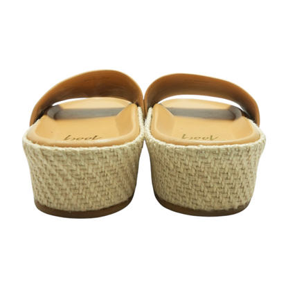 Tan Flat Sandals