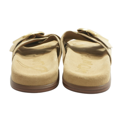 Beige Flat Sandals