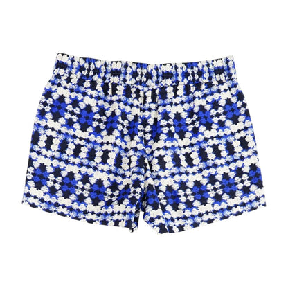 Blue Ikat Shorts
