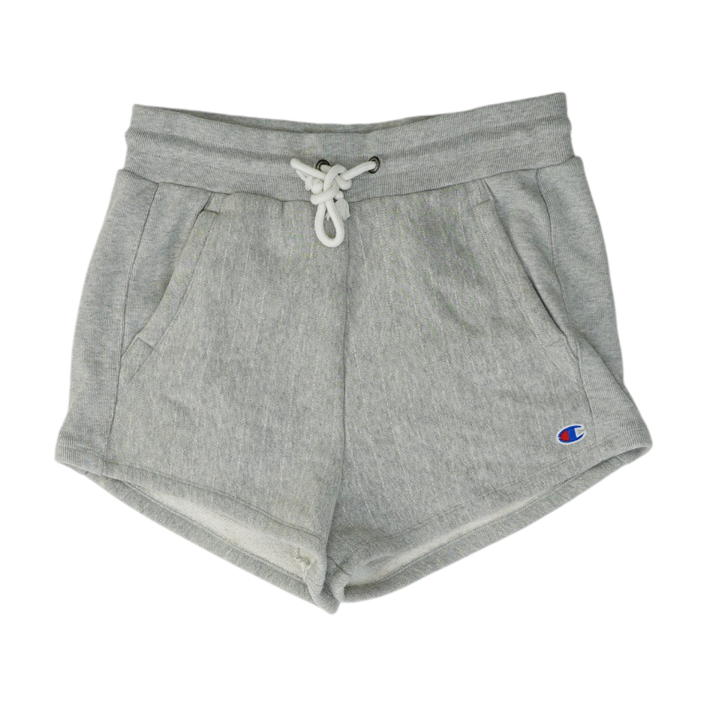 Gray Solid Active Shorts
