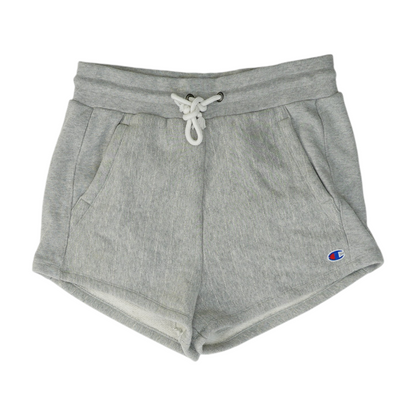 Gray Solid Active Shorts