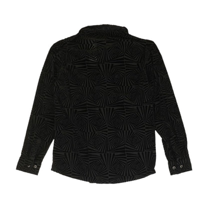 Black Misc. Long Sleeve Blouse