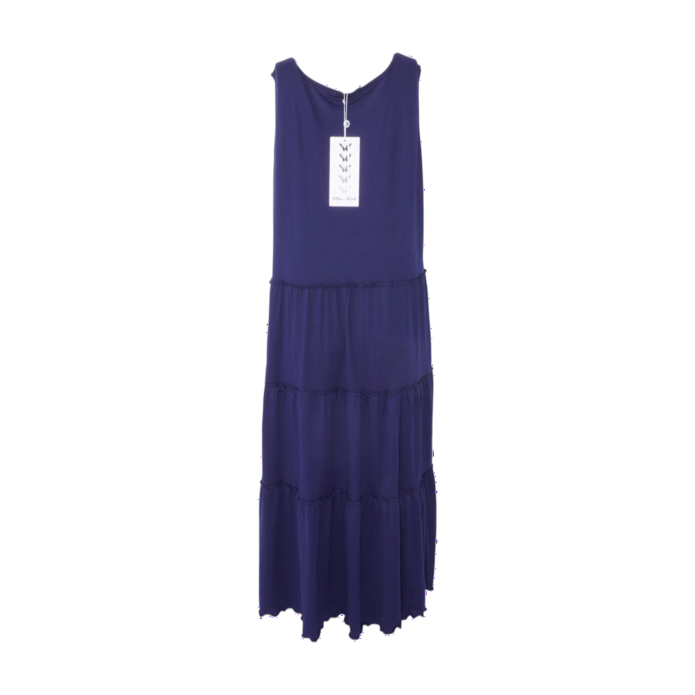 Navy Plus Size Maxi Dress