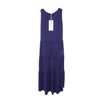 Navy Plus Size Maxi Dress
