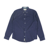 Navy Polka Dot Long Sleeve Button Down