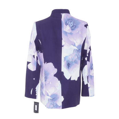 Navy Floral Blazer