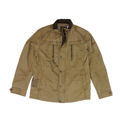 Tan Solid Jacket