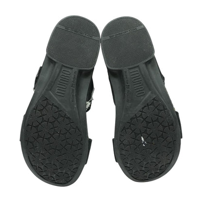 Black Flat Sandals