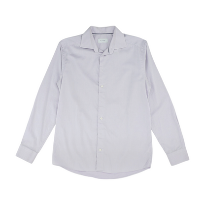 Lavender Solid Long Sleeve Button Down