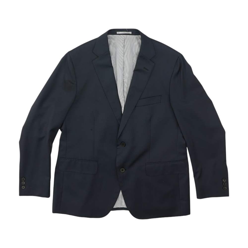 Navy Big & Tall Solid Suit
