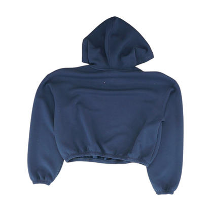 Navy Solid Hoodie Pullover