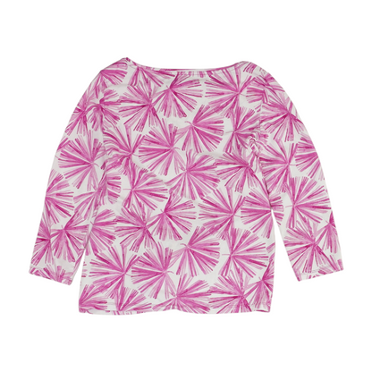 White Print Blouse