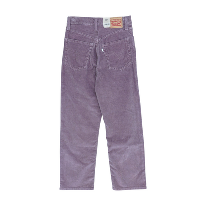 Purple Straight Pants