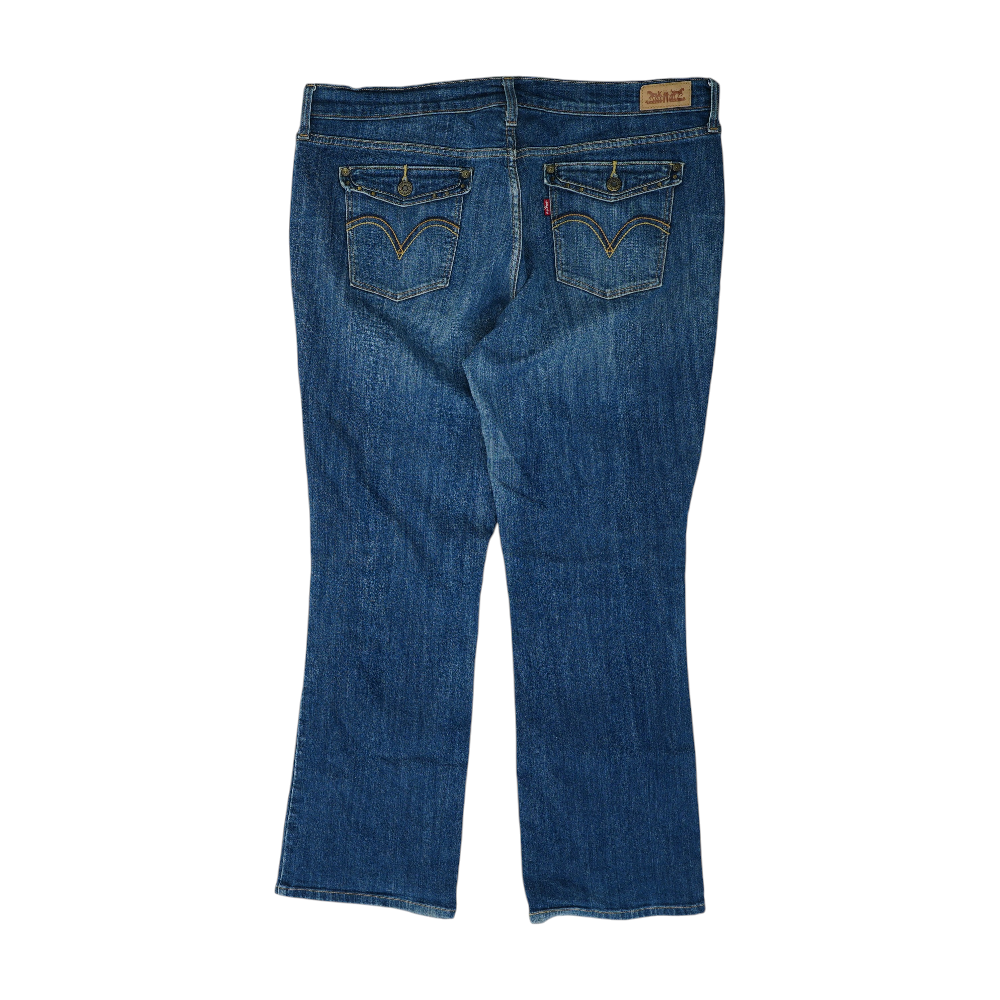 515 Blue Bootcut Jeans