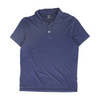 Navy Solid Short Sleeve Polo