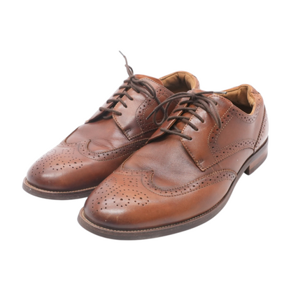 Brown Lace-Up Dress Shoes