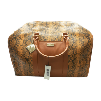 Brown Weekender Bag