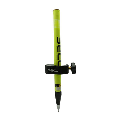 Pole Extension, Heads Up Rod Level, & Point And Steel Tip For Surveying