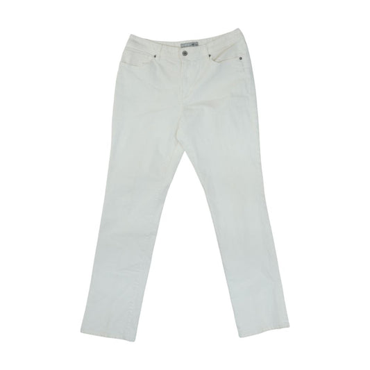 Ivory High Rise Regular Jeans