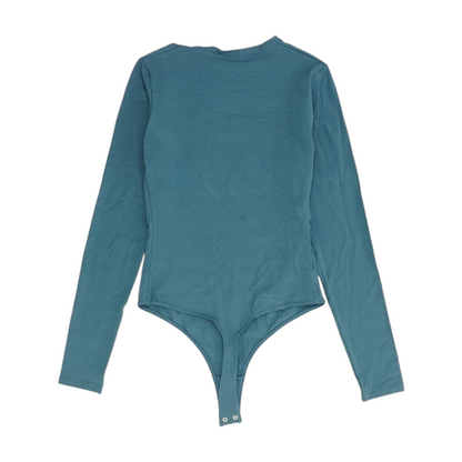 Blue Bodysuit Blouse