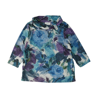 Multi Print Pullover Sweater