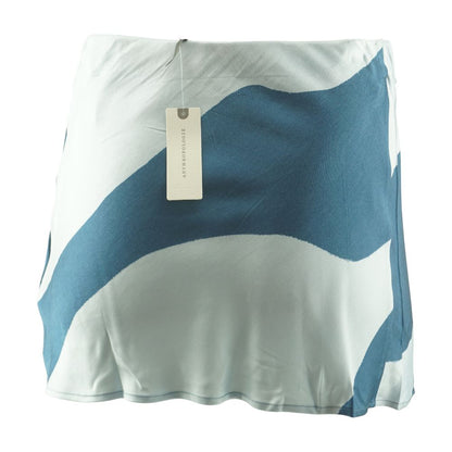 Blue Mini Skirt
