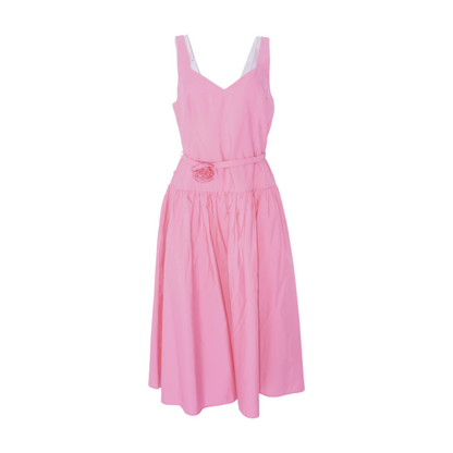 Pink Midi Dress