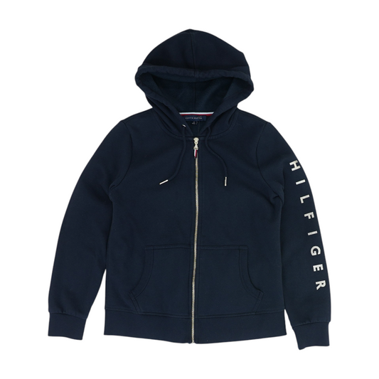 Navy Petite Solid Jacket