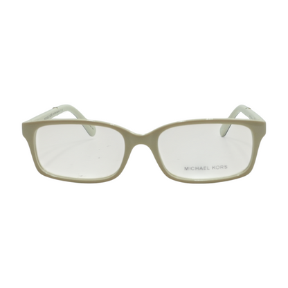 White Medellin Rectangle Prescription Eyewear