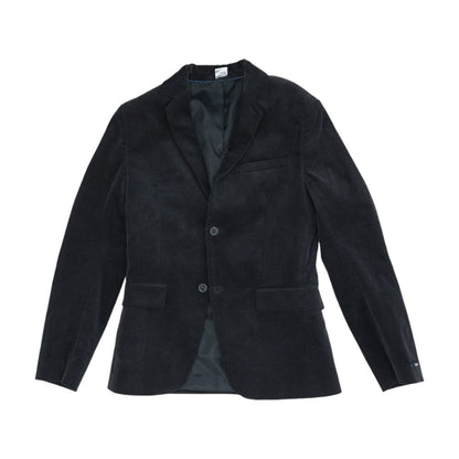 Black Solid Sport Coat