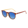 Brown Pancake Sticky Icky Round Sunglasses