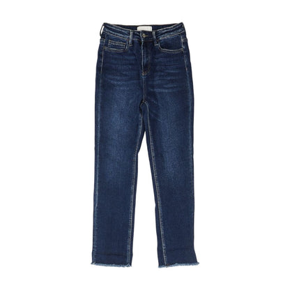 Navy High Rise Skinny Leg Jeans