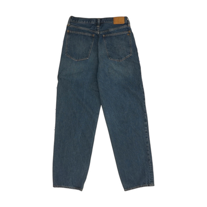 Navy Straight Jeans