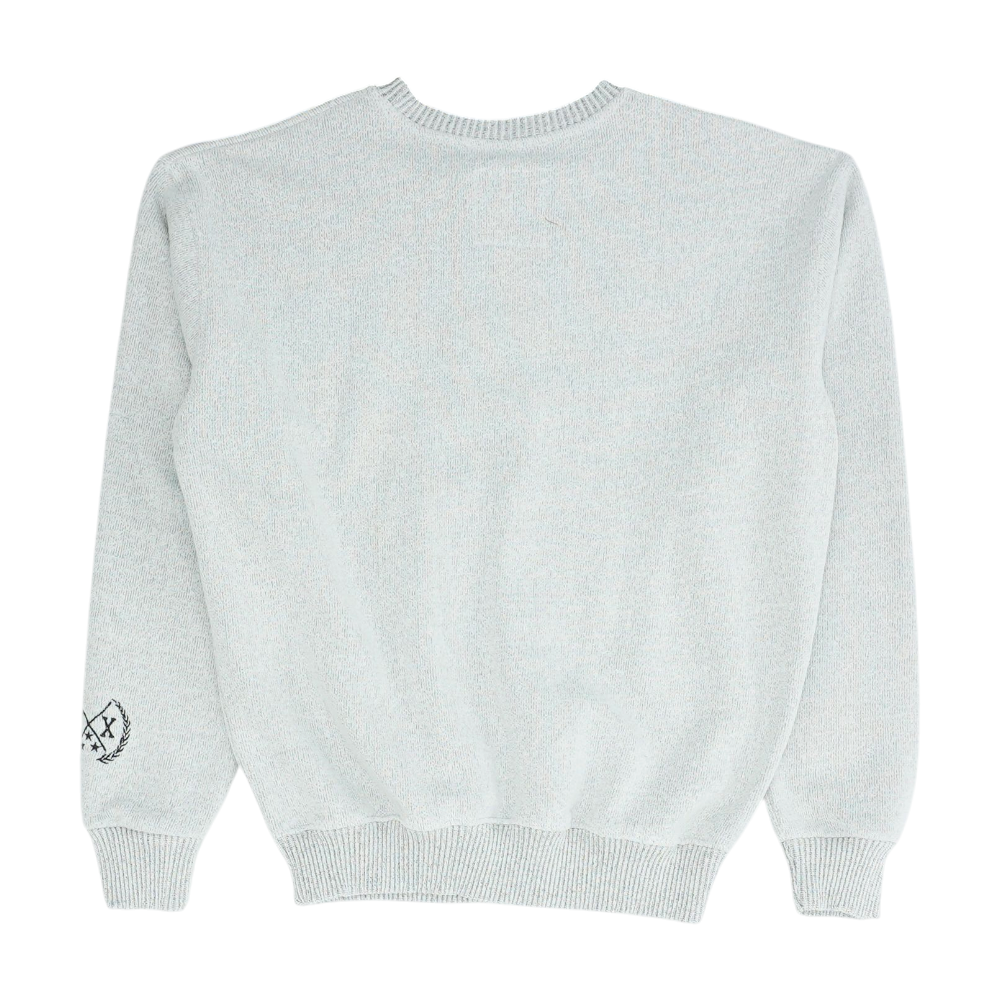 Gray Solid Sweatshirt Pullover