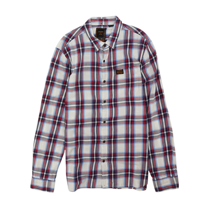 Multi Plaid Long Sleeve Button Down
