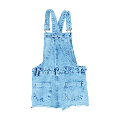 Blue Sleeveless One-Piece