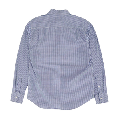 Blue Check Long Sleeve Button Down