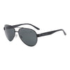 Black AX 2034S Aviator Sunglasses