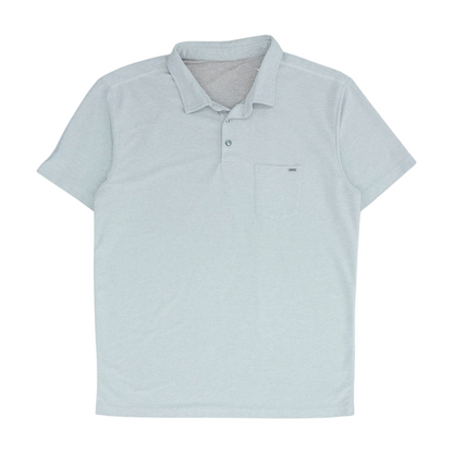 Beige Solid Short Sleeve Polo