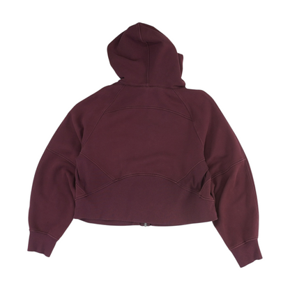 Maroon Solid Active Jacket