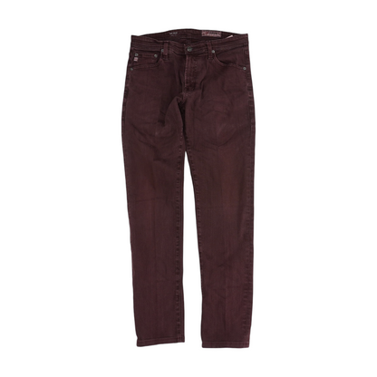 Burgundy Slim Jeans
