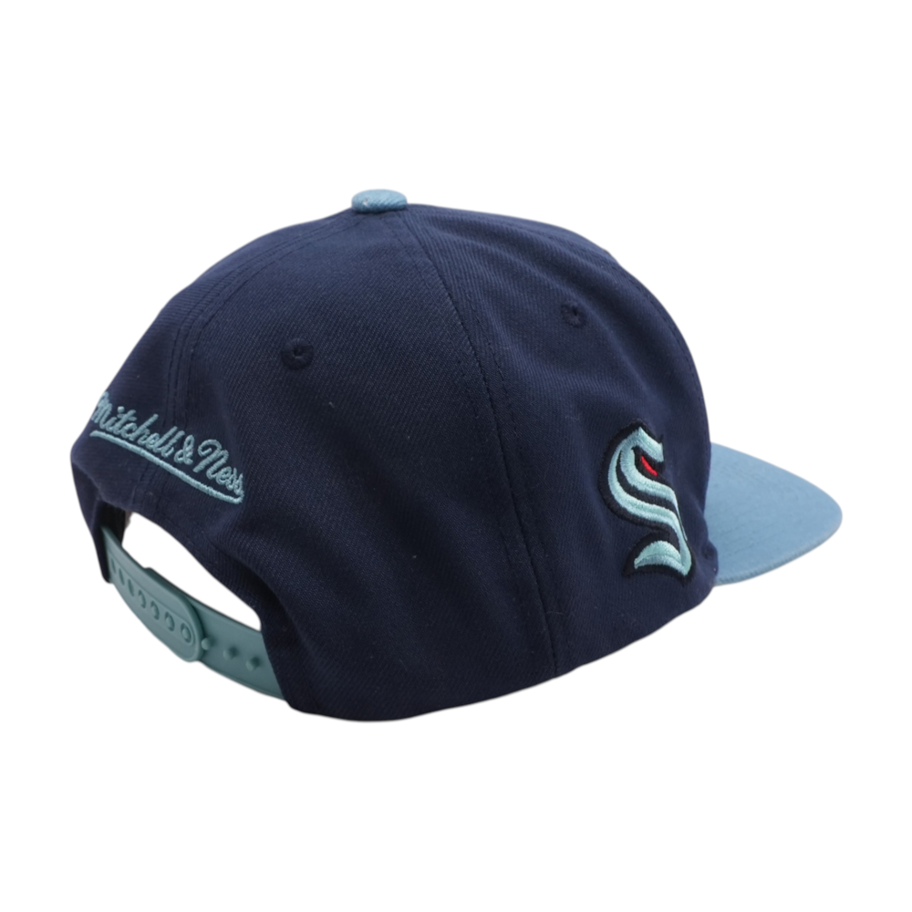 Navy Seattle Kraken Ballcap