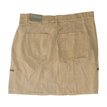 Tan Mini Skirt