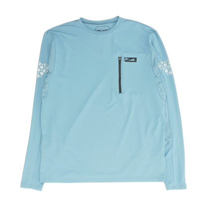 Blue Solid Active T-Shirt