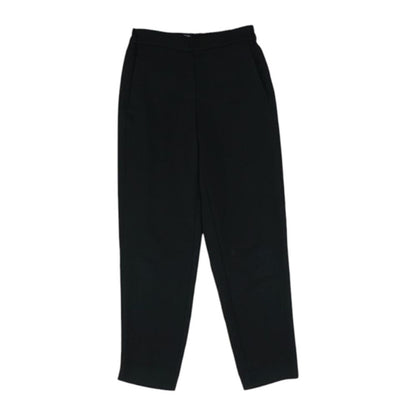 Black Solid Pants